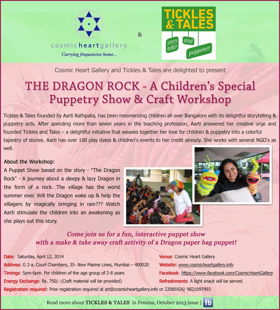 THE DRAGON ROCK - A Children’s Special Puppetry Show